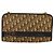 Borsa a spalla in tela Trotter Christian Dior marrone oro Auth sw647 D'oro - vista 13