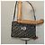 Borsa a spalla in tela Trotter Christian Dior blu navy oro Auth 120706 D'oro - vista 19