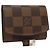 LOUIS VUITTON Damier Ebene Cuffs Cuff Case M64681 LV Auth BA2081V