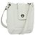 Bulgari Borsa a Spalla BVLGARI in Pelle Bianca Argento Auth bs25565 Bianco