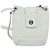 Bulgari Borsa a Spalla BVLGARI in Pelle Bianca Argento Auth bs25565 Bianco - vista 13