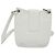 Bulgari Borsa a Spalla BVLGARI in Pelle Bianca Argento Auth bs25565 Bianco - vista 2