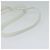 Bulgari Borsa a Spalla BVLGARI in Pelle Bianca Argento Auth bs25565 Bianco - vista 7