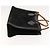 Borsa a mano GUCCI Bamboo Camoscio Nero Oro 002 2853 0260 0 Auth mr1295 D'oro - vista 3