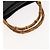 Borsa a mano GUCCI Bamboo Camoscio Nero Oro 002 2853 0260 0 Auth mr1295 D'oro - vista 7