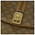 Céline Borsa a spalla in tela Macadam CELINE PVC beige oro Auth sw637 D'oro - vista 18