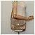 Céline Borsa a spalla in tela Macadam CELINE PVC beige oro Auth sw637 D'oro - vista 23