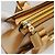Céline CELINE Handtasche aus Leder in Gelbgold Auth 123851 - Ansicht 10