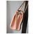 Borsa Chanel 2.55 in pelle rosa - vista 9