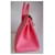 Hermès Bolso Hermes Birkin 30 rosa azalea / topo Gris  - vista 8