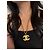 Chanel Vintage Large Gold CC Logo Pendant Chain Necklace Gold hardware - view 11