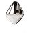 Borsa a mano Prada Triangle in pelle bianca Bianco
