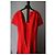 Abito corto rosso Alaïa in viscosa e seta - vista 8
