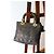 Borsa Lady Dior Dior in pelle marrone media - vista 4