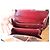 Borsa Céline Triomphe in pelle bordeaux Bordò - vista 11