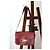 Borsa Céline Triomphe in pelle bordeaux Bordò - vista 2