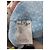 Balenciaga 2019 Tonal Logo Bluse mit Knopf aus hellblauer Seide - Ansicht 10