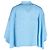 Balenciaga 2019 Tonal Logo Bluse mit Knopf aus hellblauer Seide - Ansicht 3