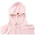 Moletom cropped Alexander Wang T. em veludo cotelê rosa - vista 5