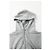Sudadera corta Alexander Wang T. en terciopelo gris - vista 10
