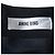 Abito Mini V-neck Anine Bing in Seta Nera Nero - vista 3