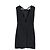 Abito Mini V-neck Anine Bing in Seta Nera Nero - vista 4