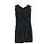 Abito Mini V-neck Anine Bing in Seta Nera Nero - vista 5