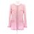 Veste en tweed rose Chanel Taille 42