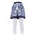 Pantalones cortos de seda azul Dolce & Gabbana - vista 2