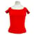 Camiseta roja de algodón SéZane  - vista 1