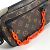 Borsa Clutch Volga Monogramma Solare Louis Vuitton Marrone Nero Arancione - vista 2