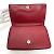Borsa a spalla in pelle rossa Prada Rosso - vista 10