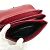 Borsa a spalla in pelle rossa Prada Rosso - vista 11