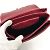 Borsa a spalla in pelle rossa Prada Rosso - vista 12