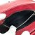 Borsa a spalla in pelle rossa Prada Rosso - vista 14