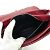 Borsa a spalla in pelle rossa Prada Rosso - vista 15