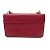 Borsa a spalla in pelle rossa Prada Rosso - vista 2