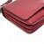 Borsa a spalla in pelle rossa Prada Rosso - vista 5