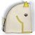 Hermès Billetera compacta Cheval Paddock Hermes Blanco Amarillo - vista 7