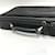 Borsa 2WAY Triangle Plate V147S di Prada Nero - vista 7
