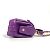 Borsa a spalla mini trapuntata Chanel AP4109 Porpora - vista 4