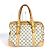 Borsa Tote Louis Vuitton Damier Azur Berkeley PM Bianco - vista 2