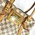 Borsa Tote Louis Vuitton Damier Azur Berkeley PM Bianco - vista 5