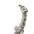 Bracciale charm in argento Louis Vuitton - vista 6