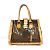 Borsa a Spalla Louis Vuitton Monogram Neo Caba Umbrella MM Marrone