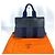 Hermès Bolsa Tote Hermes Valparaiso PM Azul marinho - vista 12