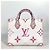 Louis Vuitton Monogram On Go PM Tasche am Pool Pink Weiß - Ansicht 3