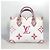 Louis Vuitton Monogram On Go PM Tasche am Pool Pink Weiß - Ansicht 4