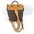 Louis Vuitton Damier Harlequin 100th Anniversary Backpack Brown Damier ebene - view 6