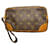 Louis Vuitton Monogram Marly Dragonne PM Clutch Bag Brown  ref.2228150